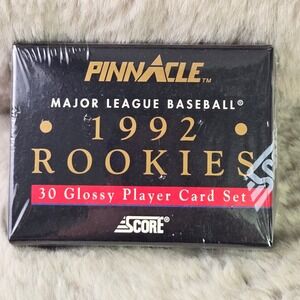 1992 Pinnacle MLB Rookies 30 Glossy Card Set Score Factory Sealed Mahomes Lofton
